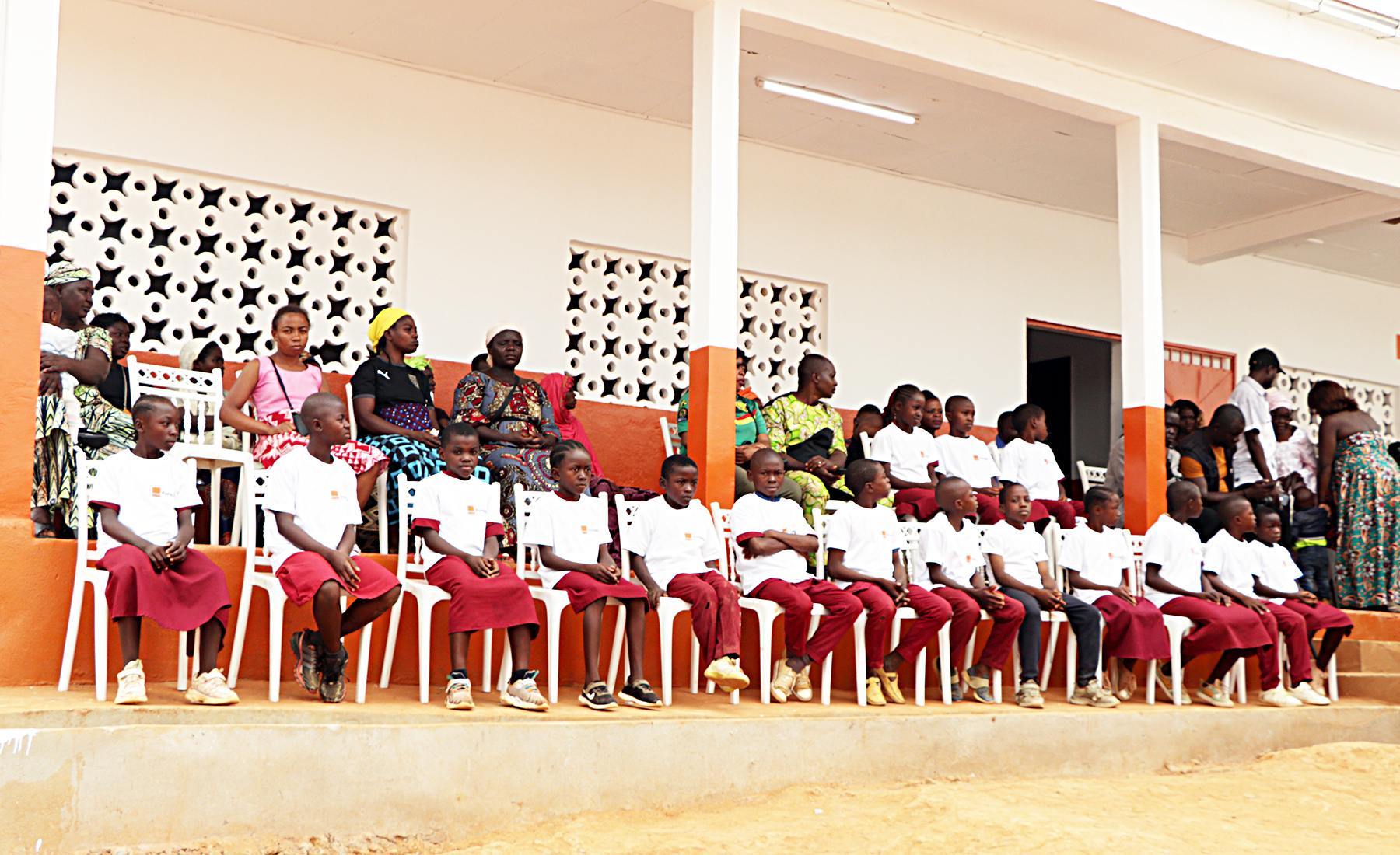Inauguration école publique de Nguila 6
